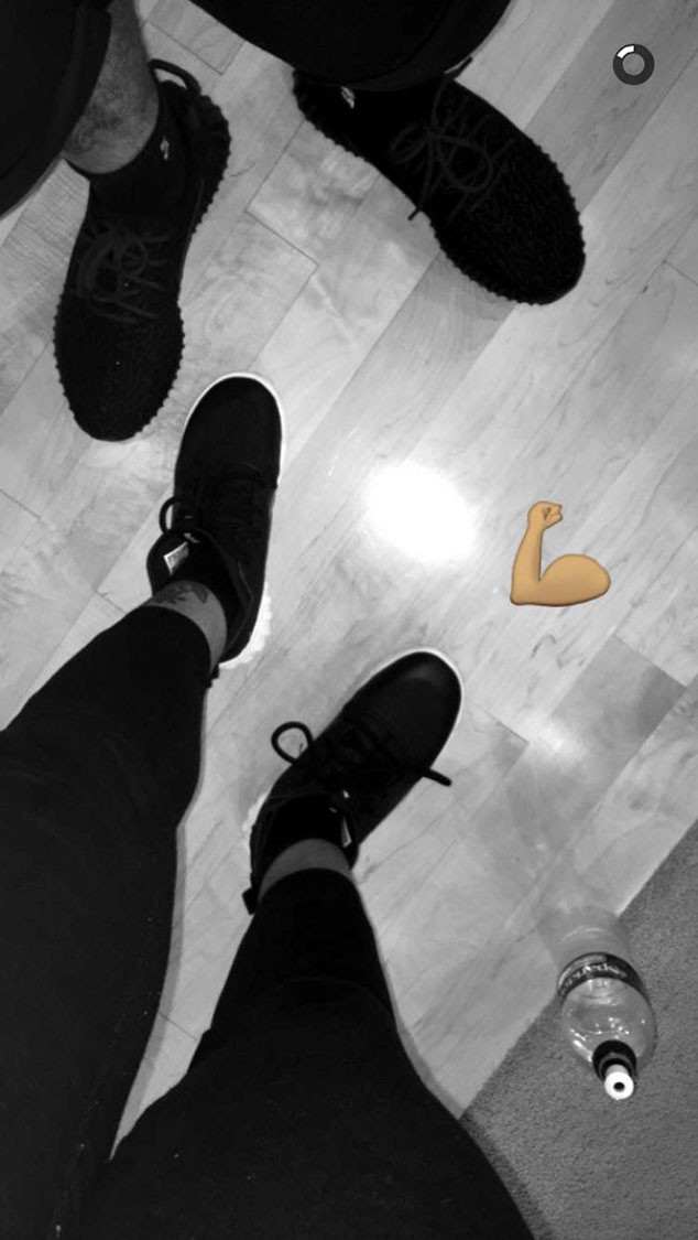 Rob Kardashian Returns To The Gym And Is Spotted With Blac